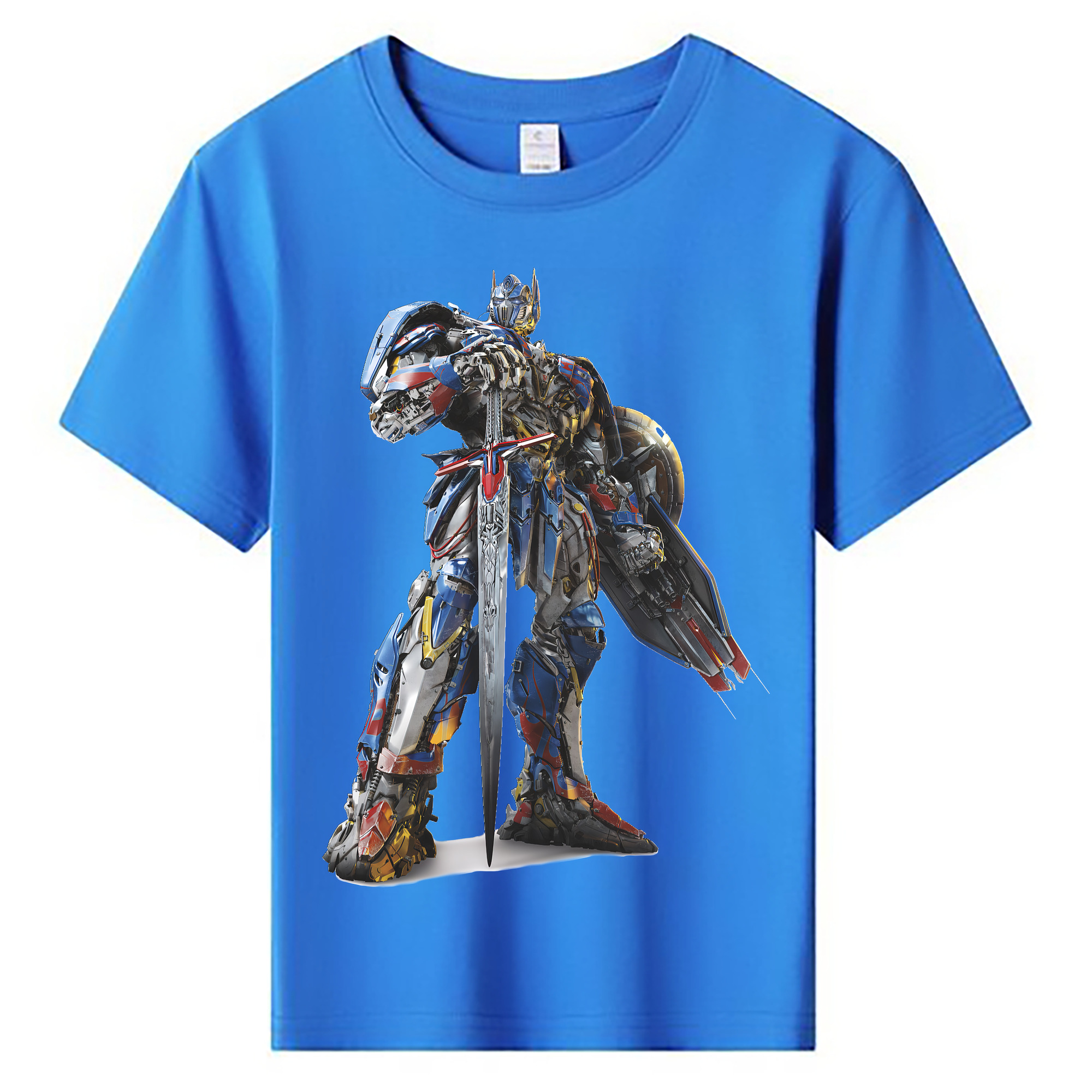 （画像用） Transformers トランスフォーマー 綿100％キッズTシャツ（フロントプリント）